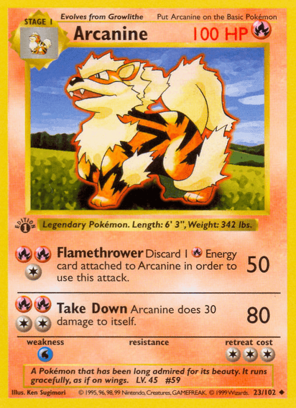 Arcanine · EN · Base Set