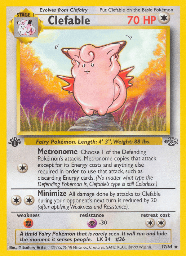 Clefable · EN · Jungle