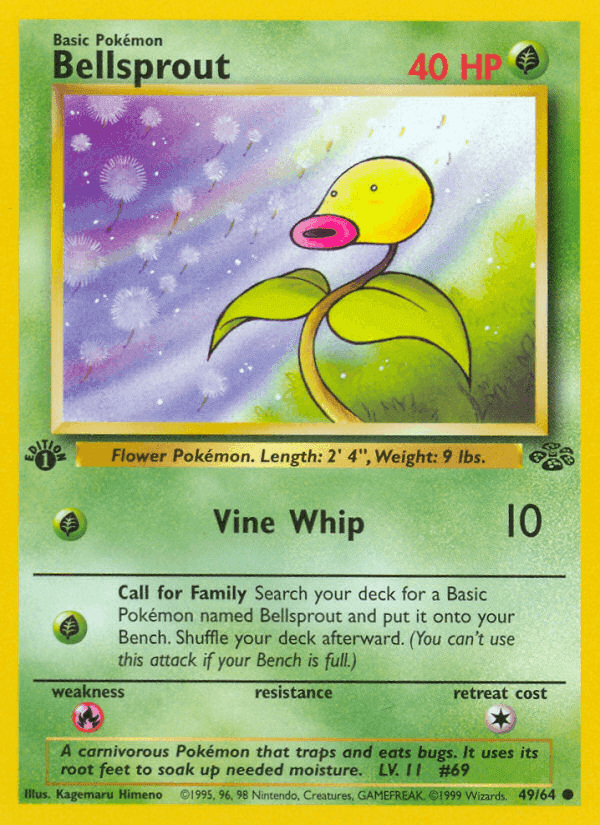 Bellsprout · EN · Jungle
