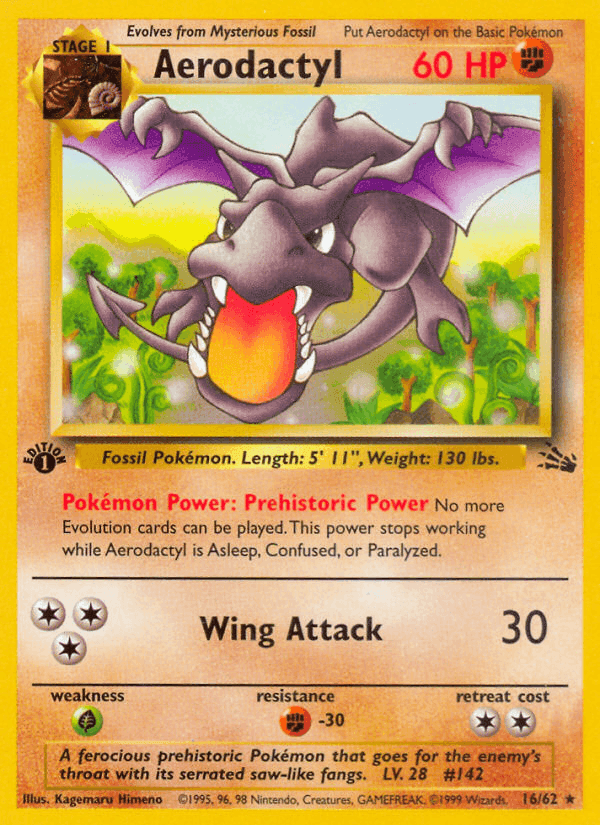 Aerodactyl · EN · Fossil