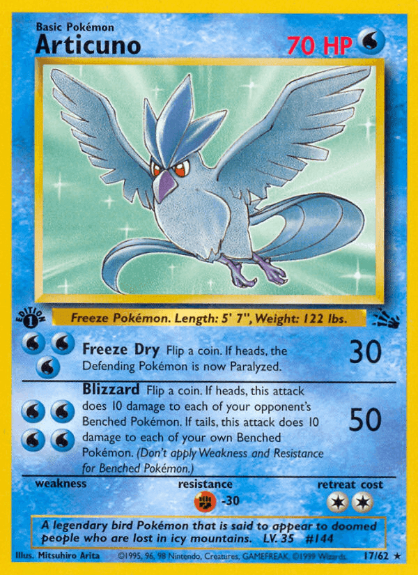 Articuno · EN · Fossil