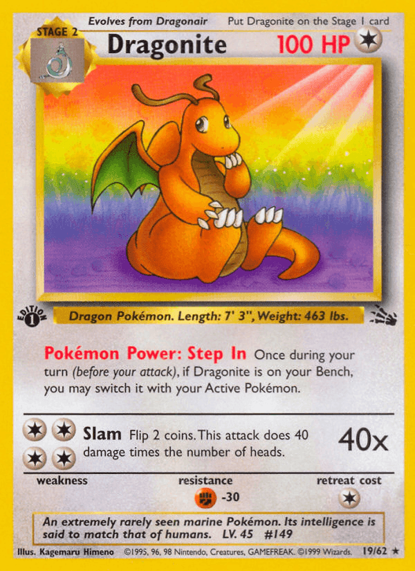 Dragonite · EN · Fossil