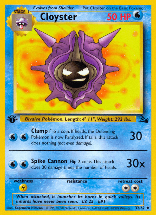 Cloyster · EN · Fossil
