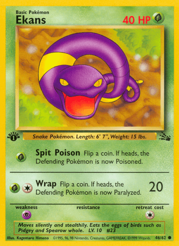Ekans · EN · Fossil
