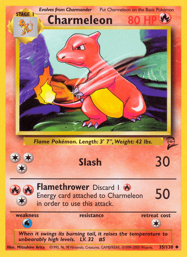 Charmeleon · EN · Base Set 2