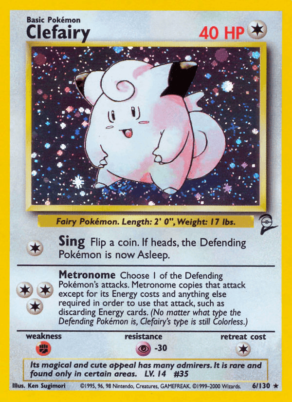 Clefairy · Holo · EN · Base Set 2