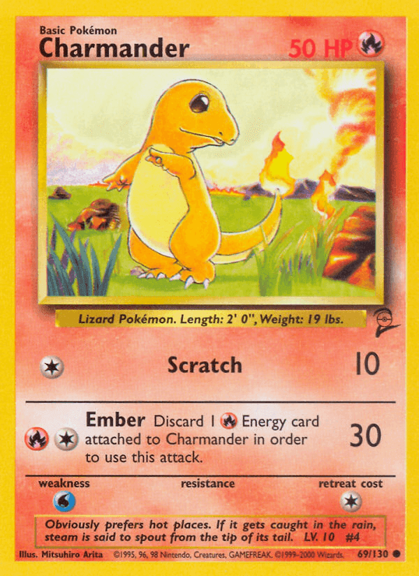 Charmander · EN · Base Set 2