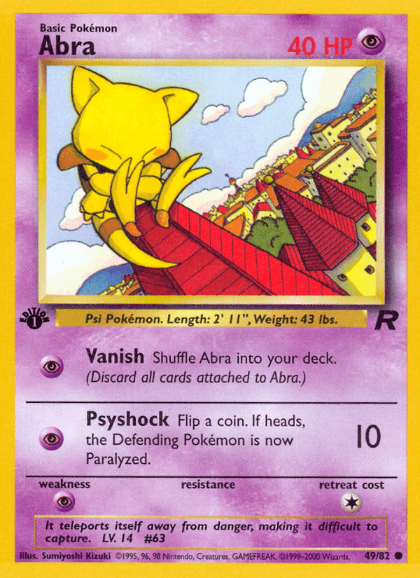 Abra · EN · Team Rocket