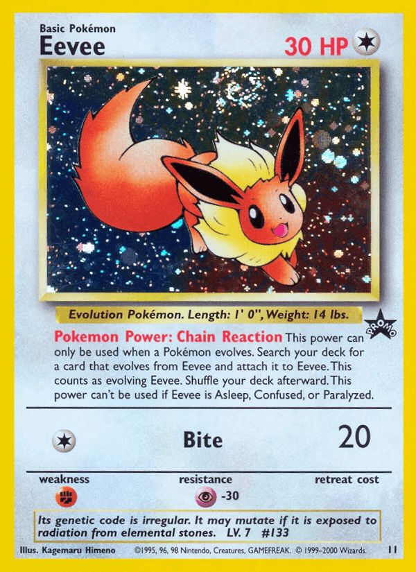 Eevee · EN · Wizards Black Star Promos