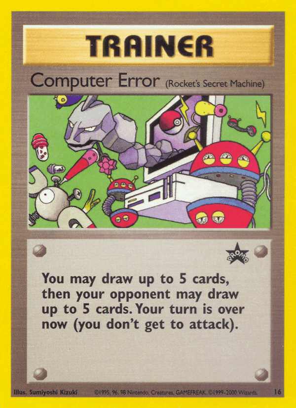 Computer Error · EN · Wizards Black Star Promos