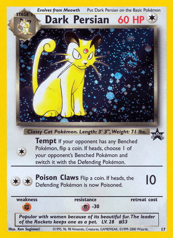 Dark Persian · Holo · EN · Wizards Black Star Promos
