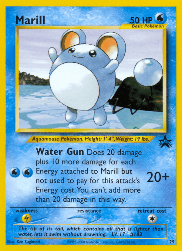 Marill · EN · Wizards Black Star Promos