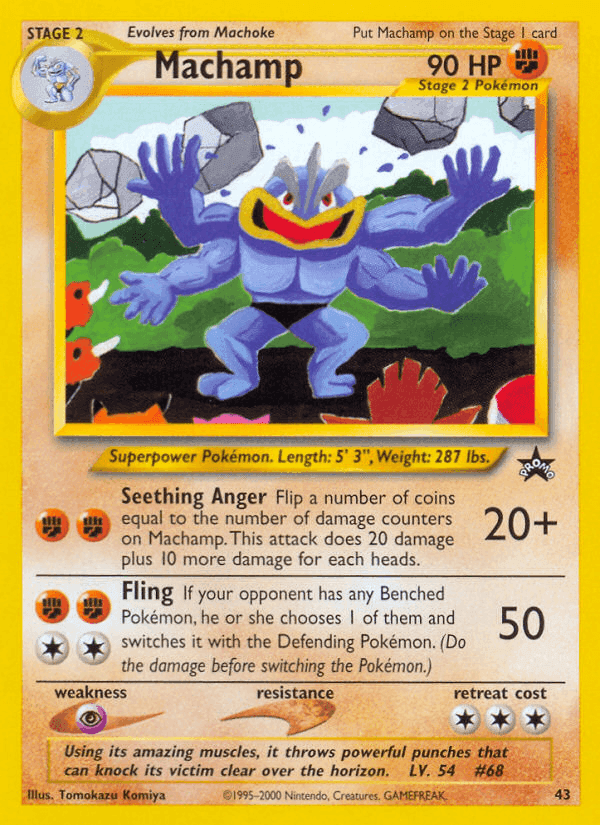 Machamp · EN · Wizards Black Star Promos