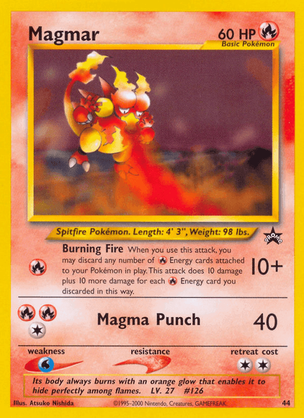 Magmar · EN · Wizards Black Star Promos