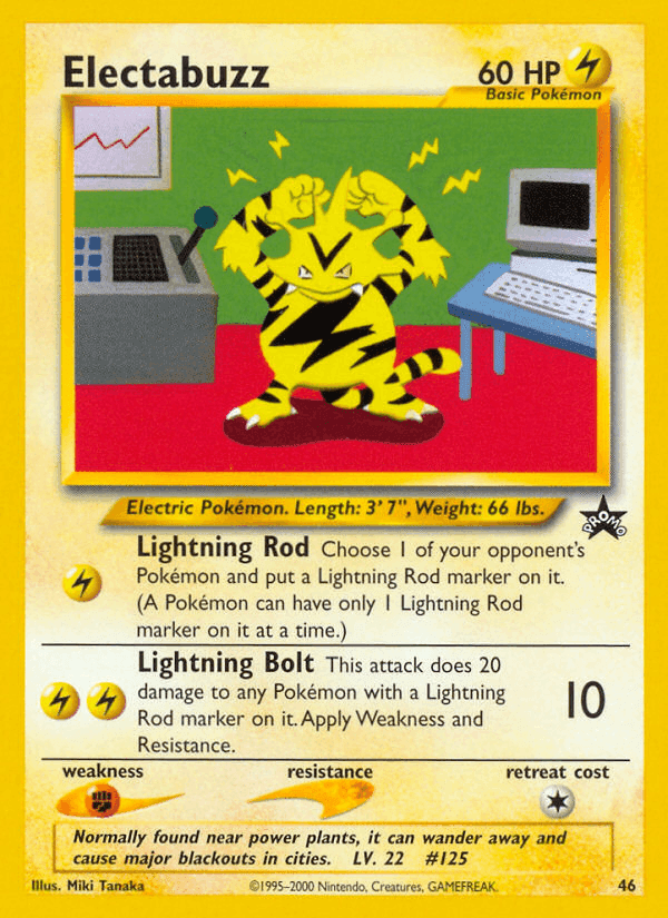 Electabuzz · EN · Wizards Black Star Promos