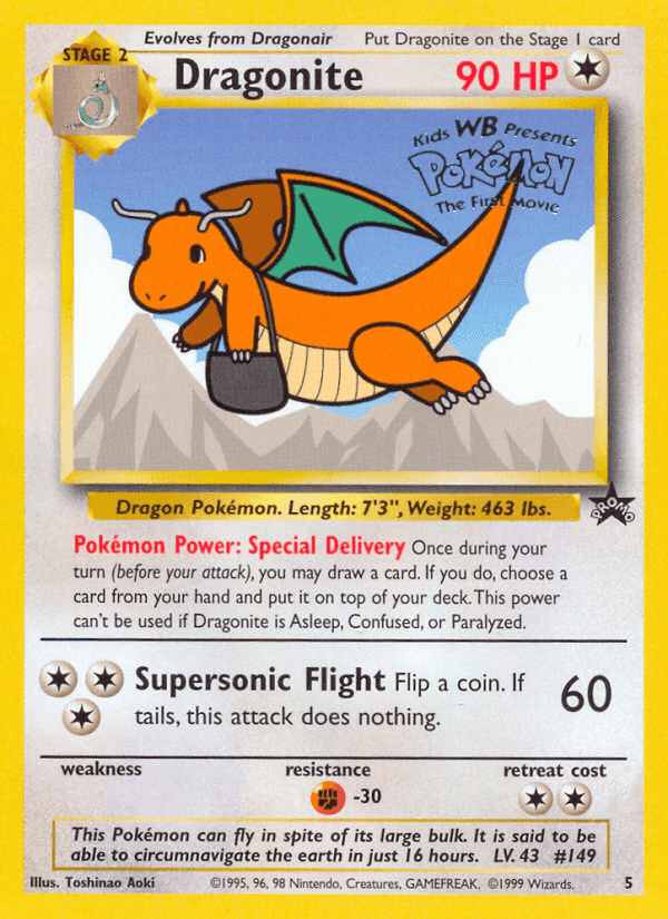 Dragonite · EN · Wizards Black Star Promos
