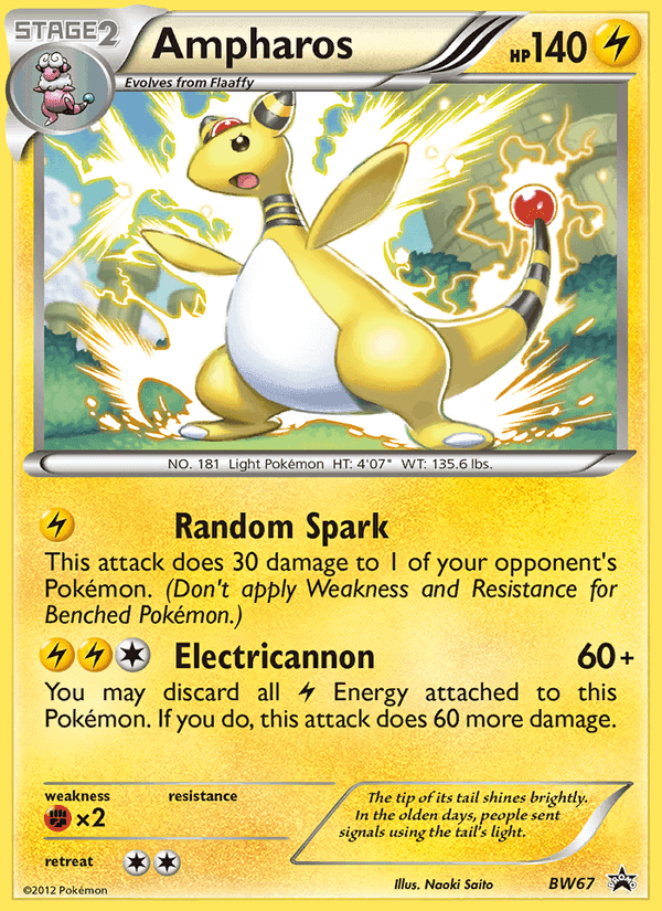 Ampharos · EN · W Promotional
