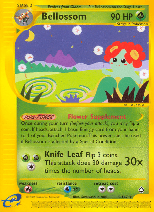Bellossom · EN · Aquapolis