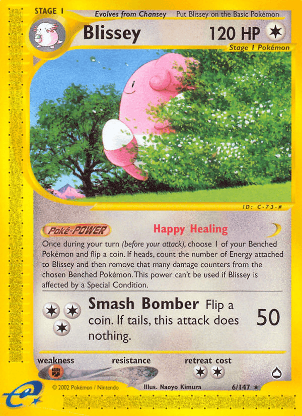 Blissey · EN · Aquapolis
