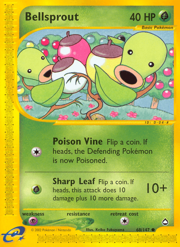 Bellsprout · EN · Aquapolis
