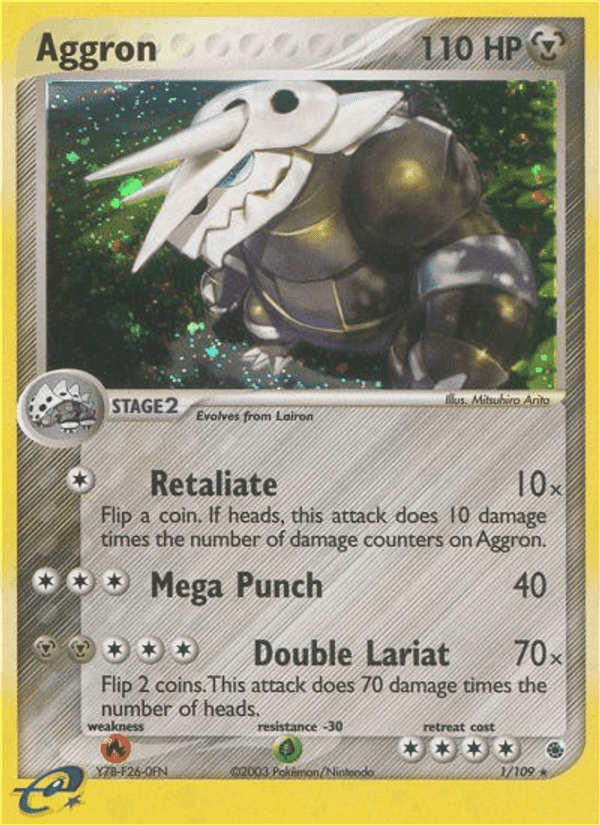 Aggron · Holo · EN · Ruby & Sapphire