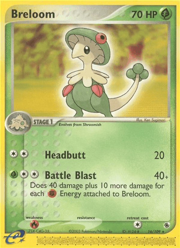 Breloom · EN · Ruby & Sapphire