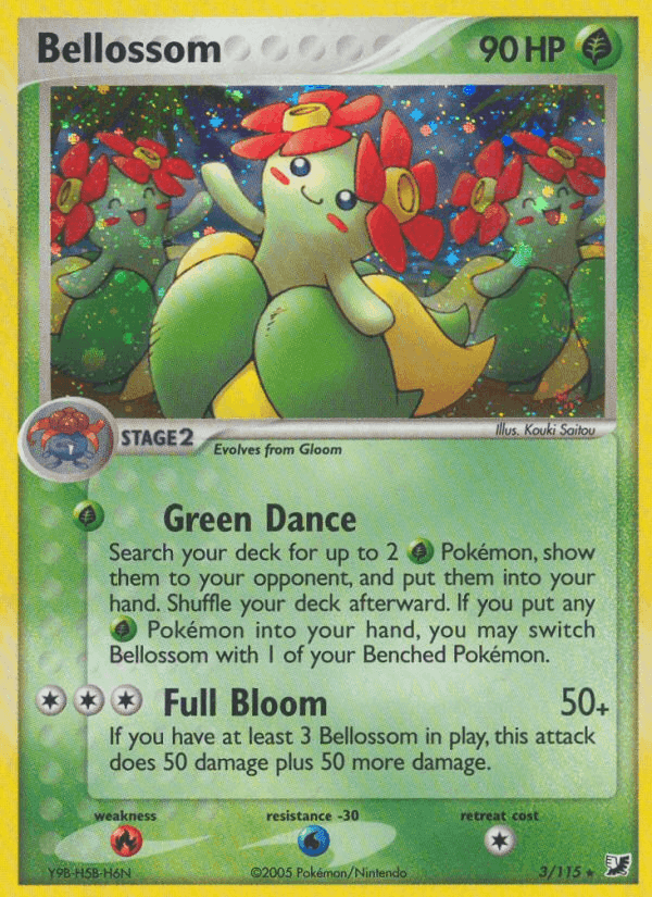 Bellossom · Holo · EN · Unseen Forces