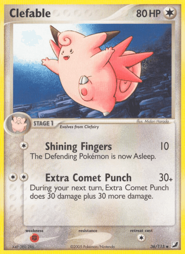 Clefable · EN · Unseen Forces
