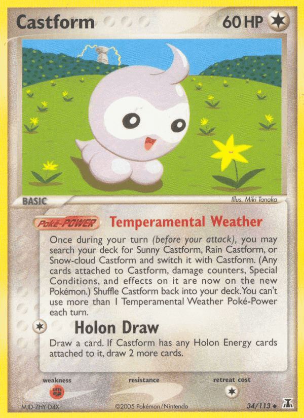 Castform · EN · Delta Species