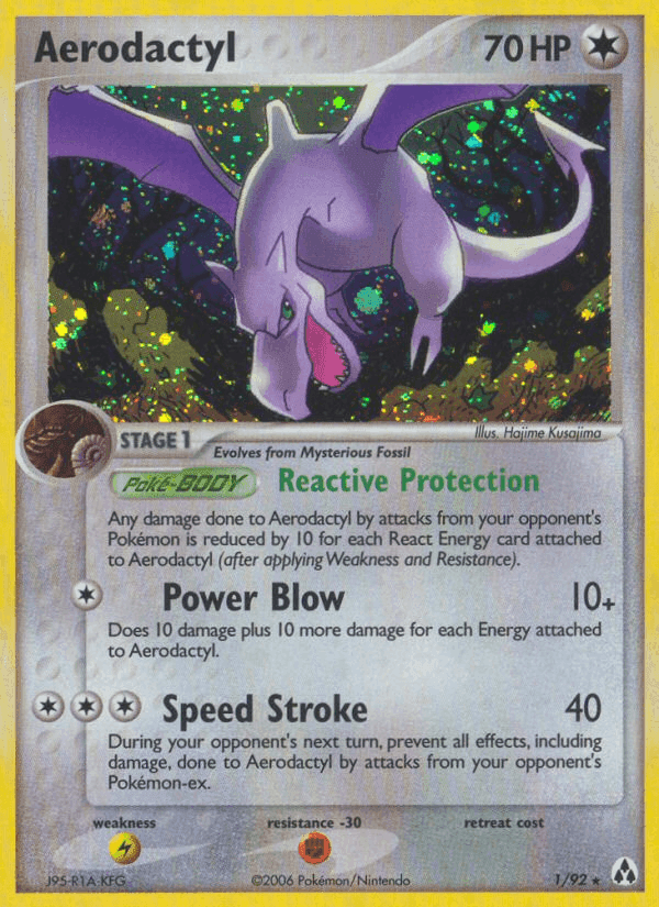 Aerodactyl · Holo · EN · Ruby & Sapphire