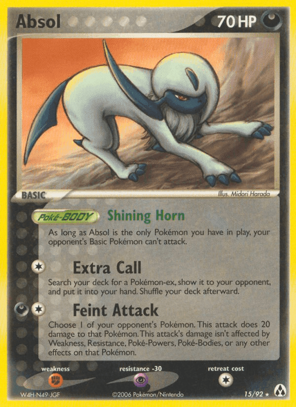 Absol · EN · Ruby & Sapphire