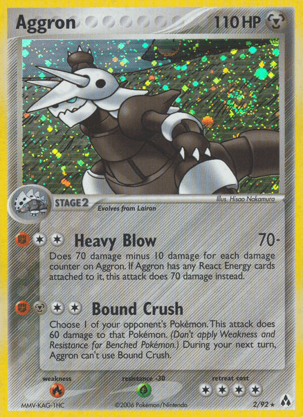 Aggron · Holo · EN · Ruby & Sapphire