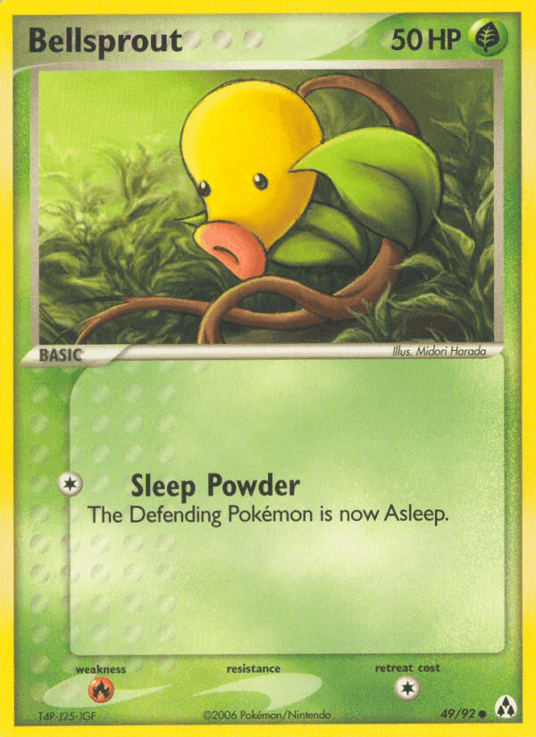 Bellsprout · EN · Ruby & Sapphire