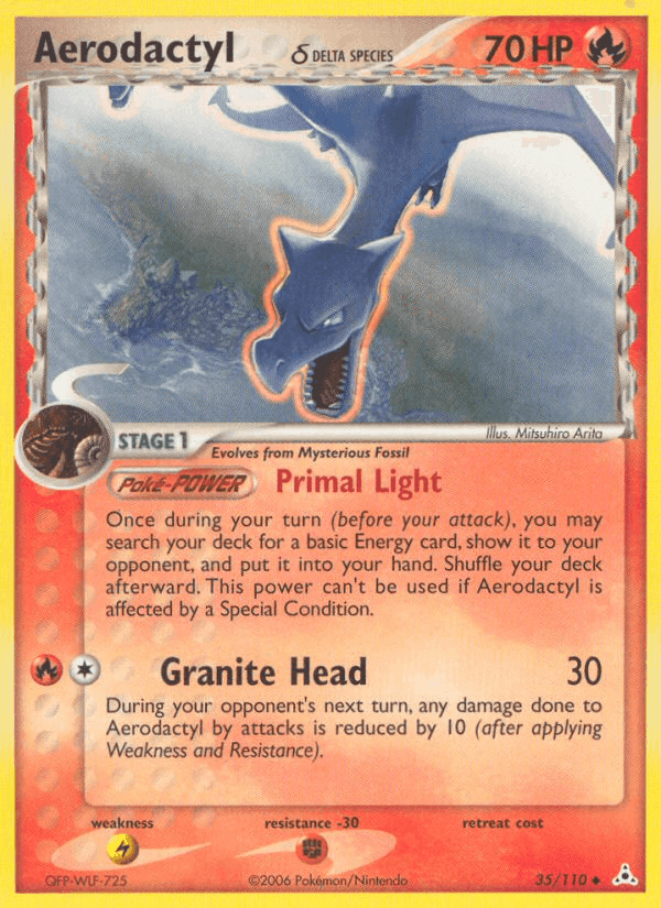 Aerodactyl δ · EN · Ruby & Sapphire