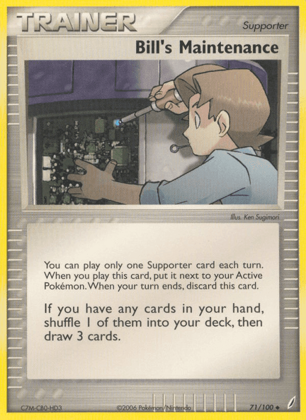 Bill's Maintenance · EN · Ruby & Sapphire