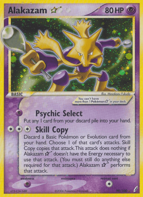 Alakazam ☆ · Holo · EN · Ruby & Sapphire