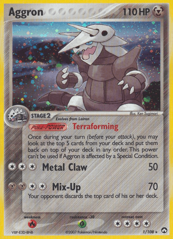 Aggron · Holo · EN · Ruby & Sapphire