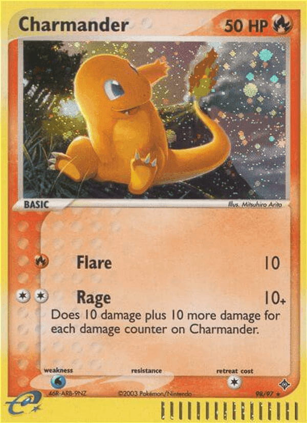 Charmander · Holo · EN · Dragon