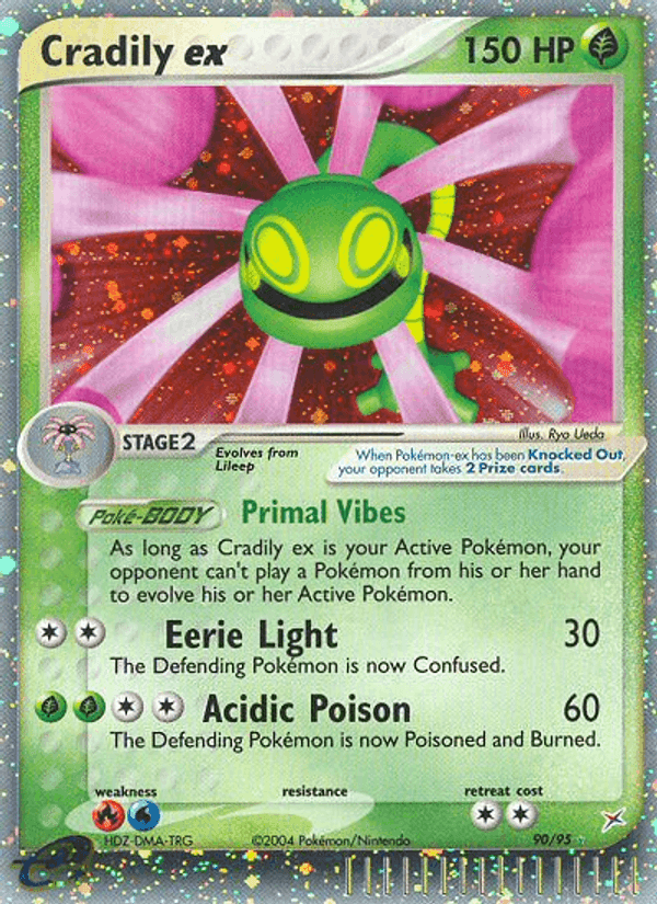 Cradily ex · Holo · EN · Team Magma vs Team Aqua