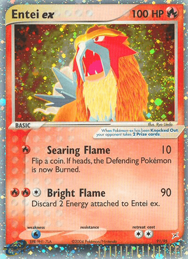 Entei ex · Holo · EN · Team Magma vs Team Aqua
