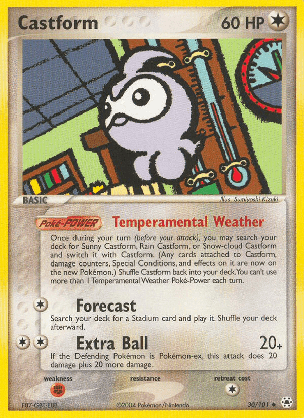 Castform · EN · Hidden Legends