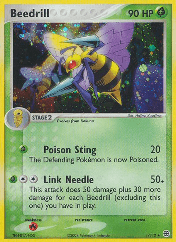 Beedrill · Holo · EN · FireRed & LeafGreen