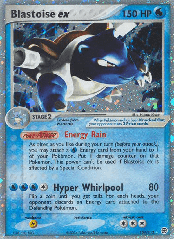 Blastoise ex · EN · FireRed & LeafGreen