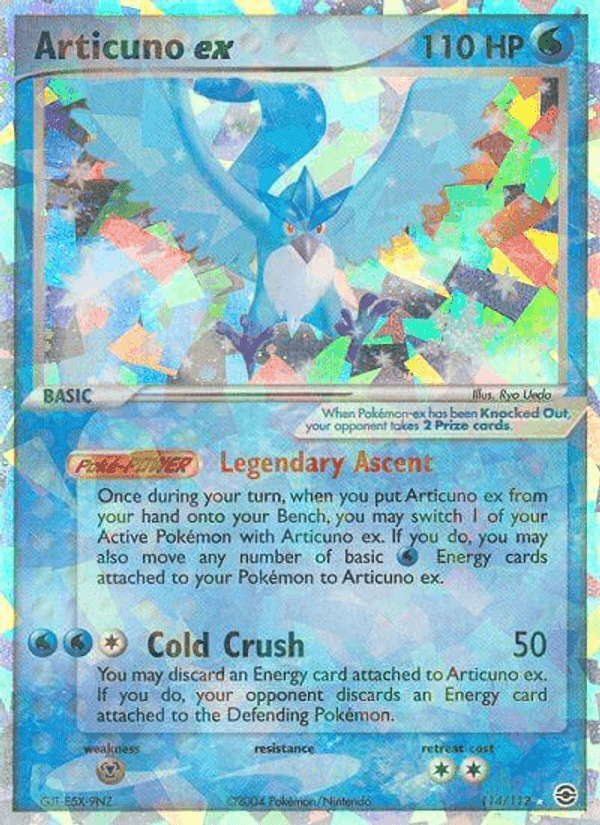 Articuno ex · Holo · EN · FireRed & LeafGreen