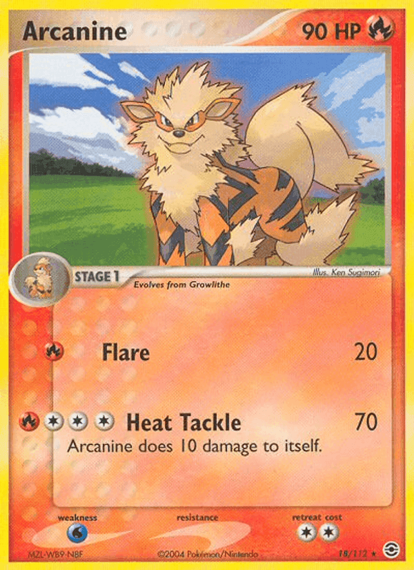 Arcanine · EN · FireRed & LeafGreen