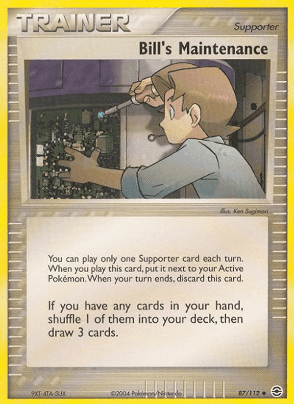 Bill's Maintenance · EN · FireRed & LeafGreen