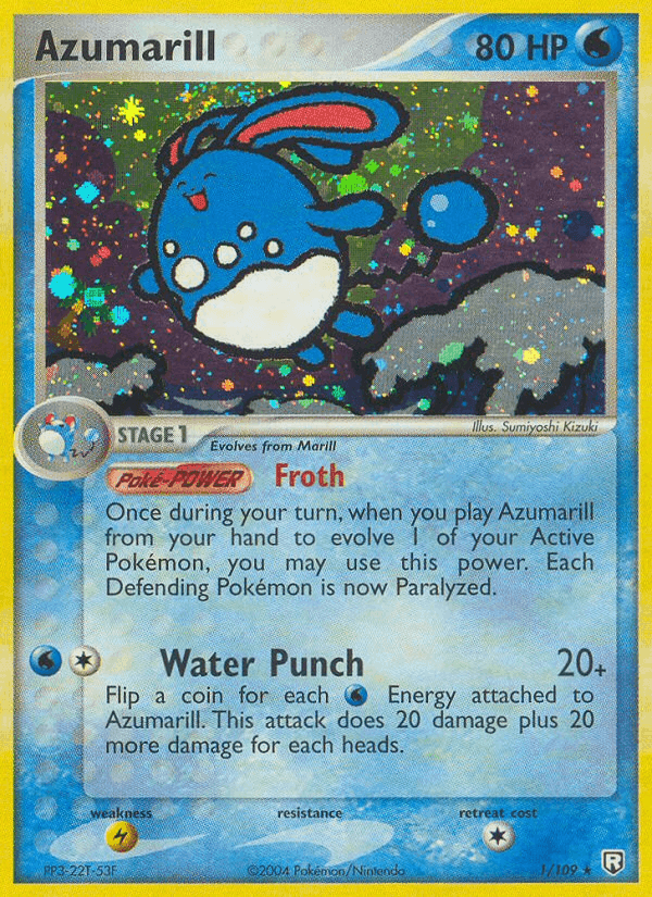 Azumarill · EN · Team Rocket Returns