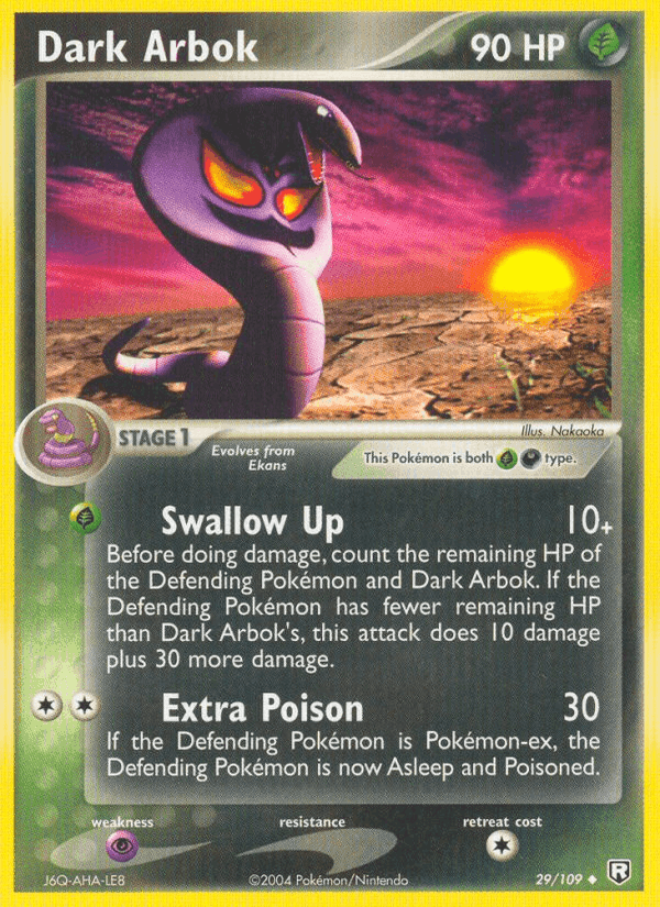 Dark Arbok · EN · Team Rocket Returns