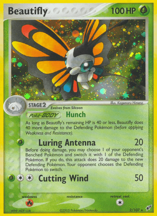 Beautifly · Holo · EN · Deoxys