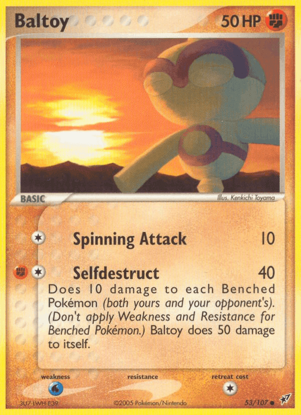 Baltoy · EN · Deoxys